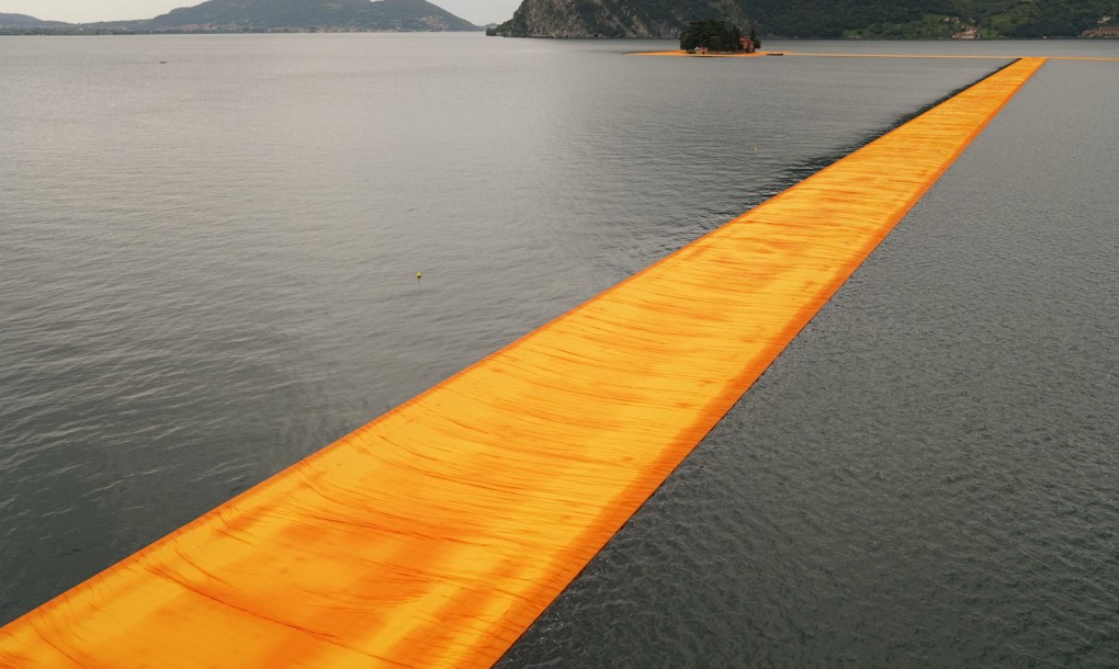 the floating piers christo6