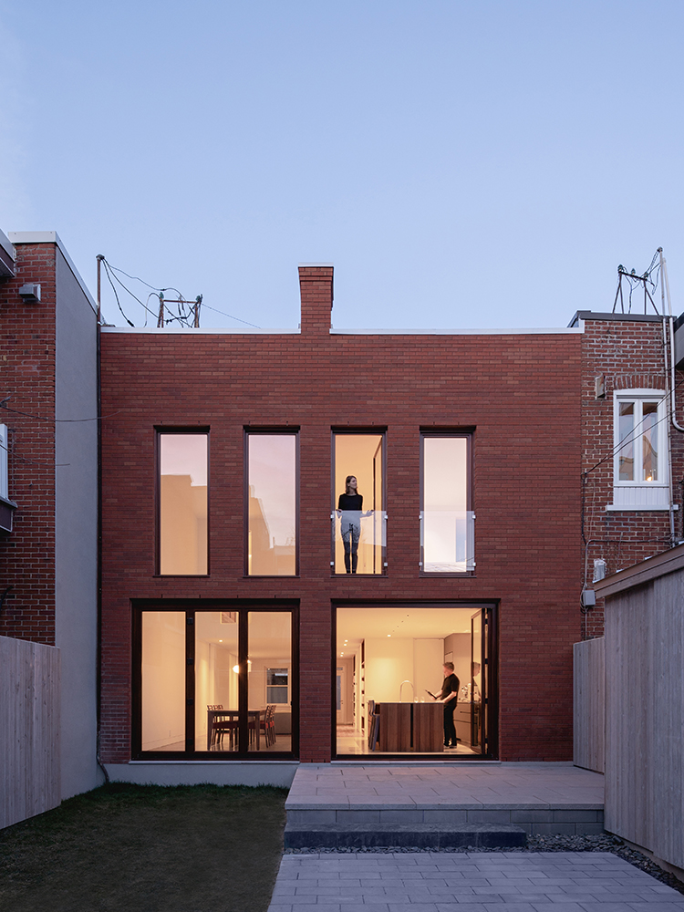 Brick House Natalie Dionne Architecture (11)
