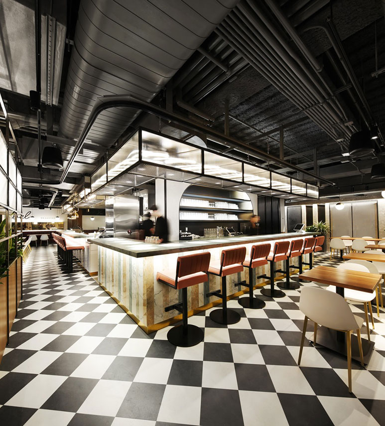 Le Cathcart Restaurants et Biergarten Sid Lee Architecture (10)