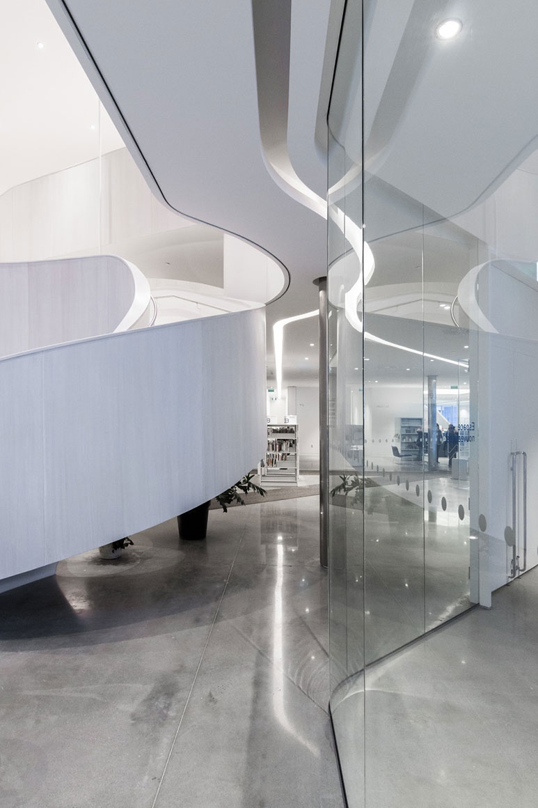 Biblioteca pública de Drummondville Chevalier Morales + DMA architects (17)