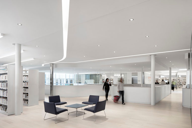 Biblioteca pública de Drummondville Chevalier Morales + DMA architects (7)