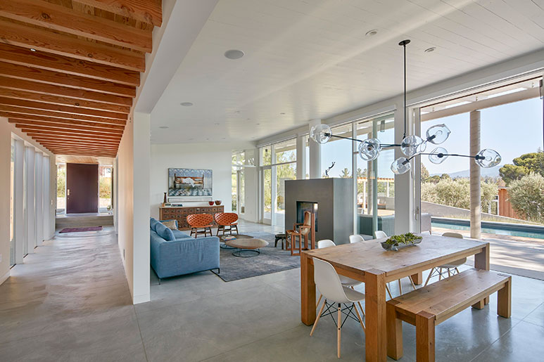 Una villa moderna y sostenible Malcolm Davis Architecture (8)
